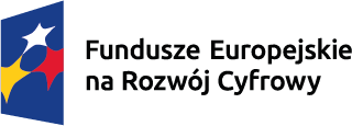 logo Fundusze Europejskie na Rozwoj cyfrowy
