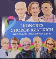 informacja o kongresie na okladce pisma dla lekarzy